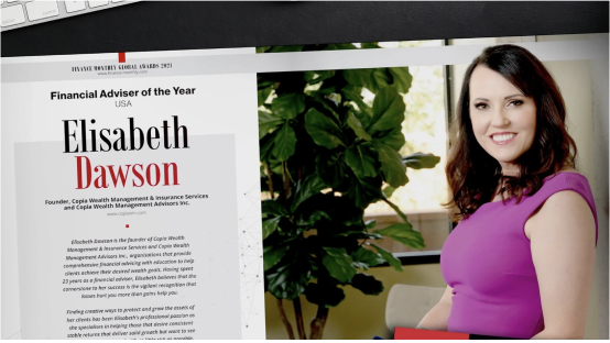 Financial Advisor of the Year – Two Years Running!