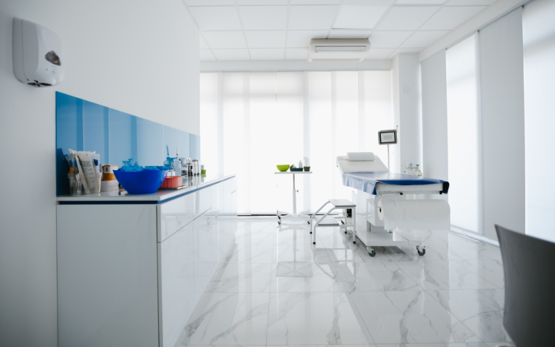 a doctor's office in San Diego